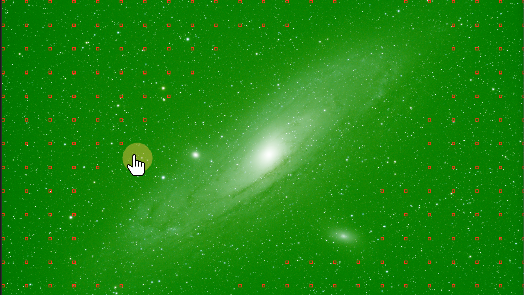 在亮星附近移除采样点